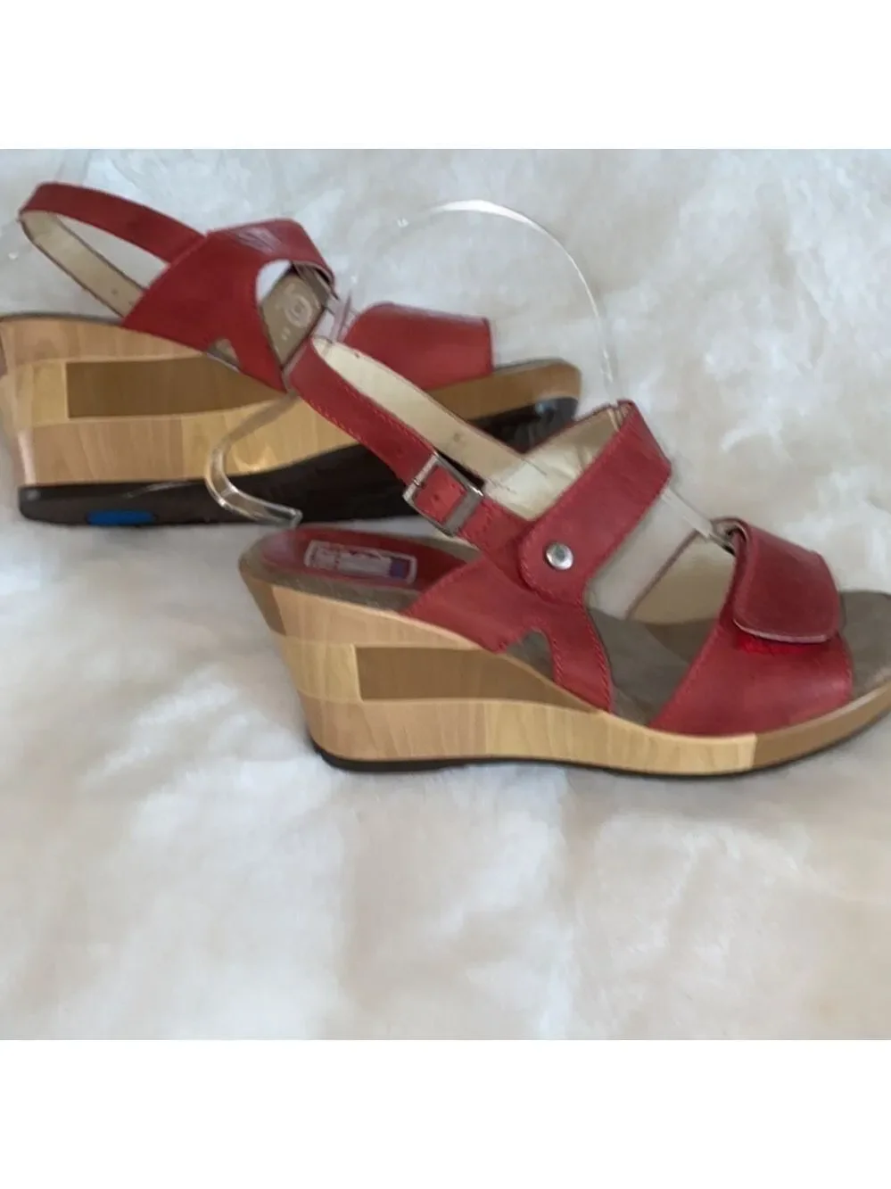 WOLKY Fancy Me Slingback Wedge Sandals